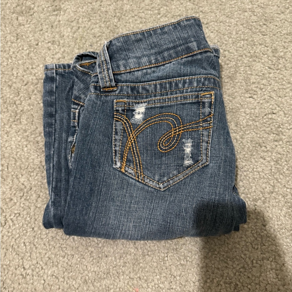Low rise flare y2k jeans